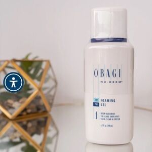 NEW & SEALED Obagi Nu-Derm Foaming Gel - 2 fl oz / 60ml